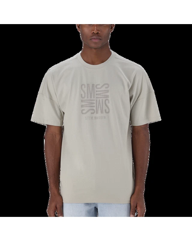 RANCO SUSTAINED GREY CREW NECK T-SHIRT