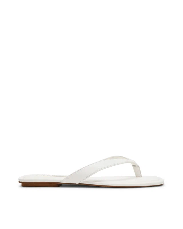 TRELLA WHITE LEATHER