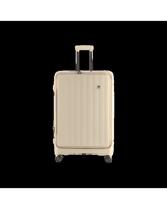 MANHATTAN JET SET CREAM LUGGAGE - LARGE 74cm