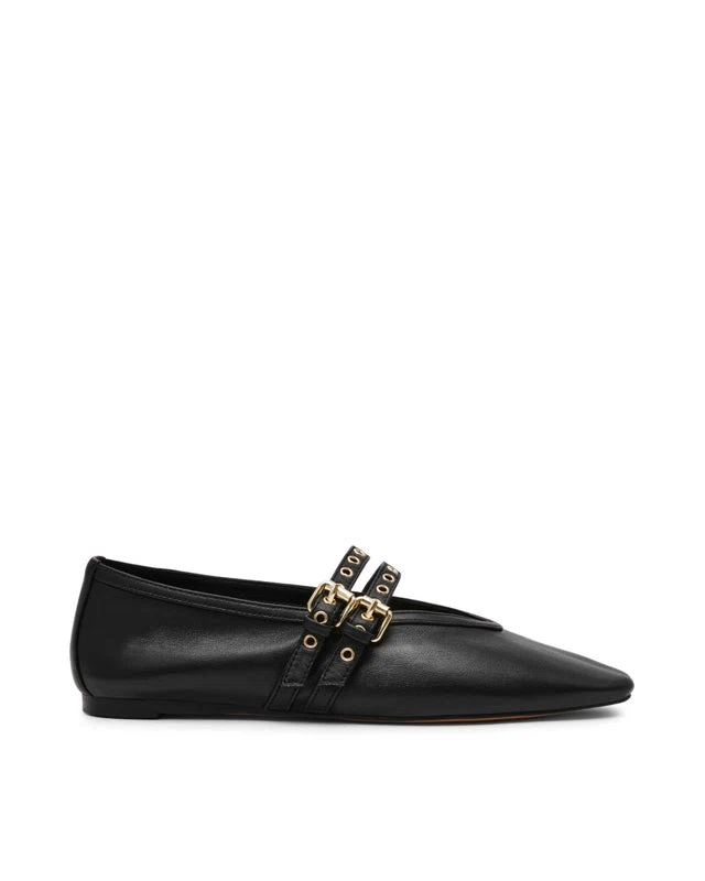LYDIA BLACK LEATHER