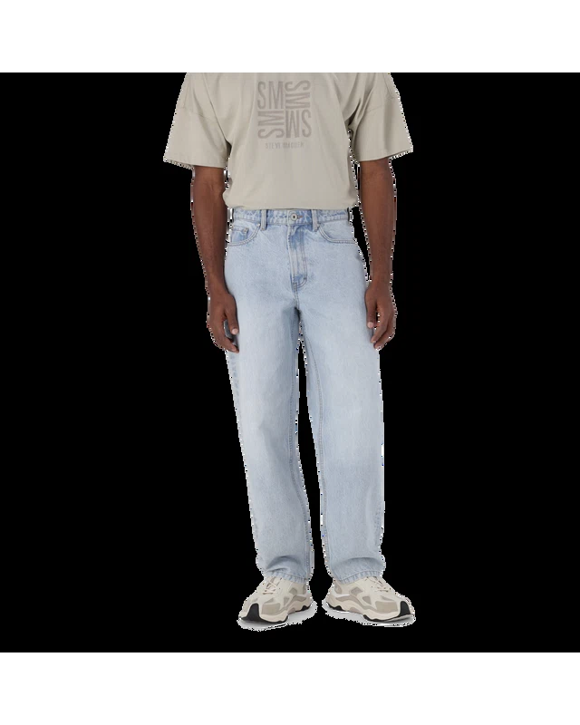 OSCAR STRAIGHT FIT LIGHT WASH JEANS