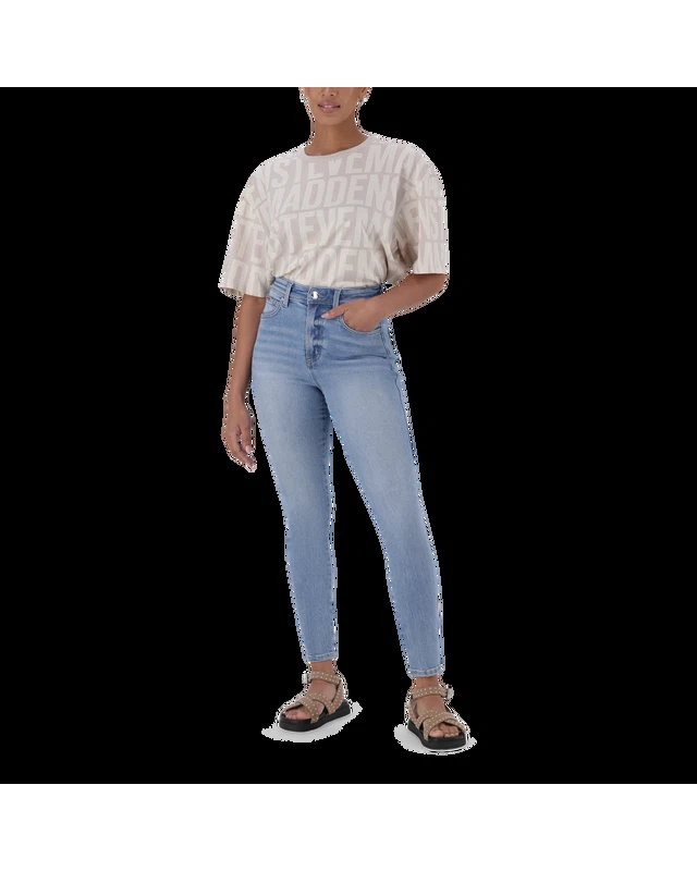 ZOE CONTOUR CURVY MID WASH SKINNY