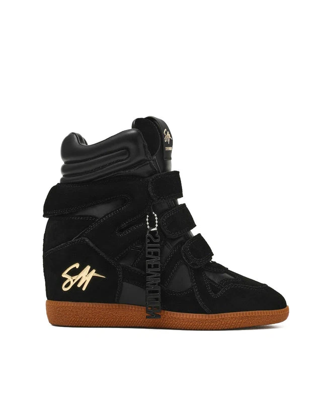 MAVIS 2.0 BLACK SUEDE