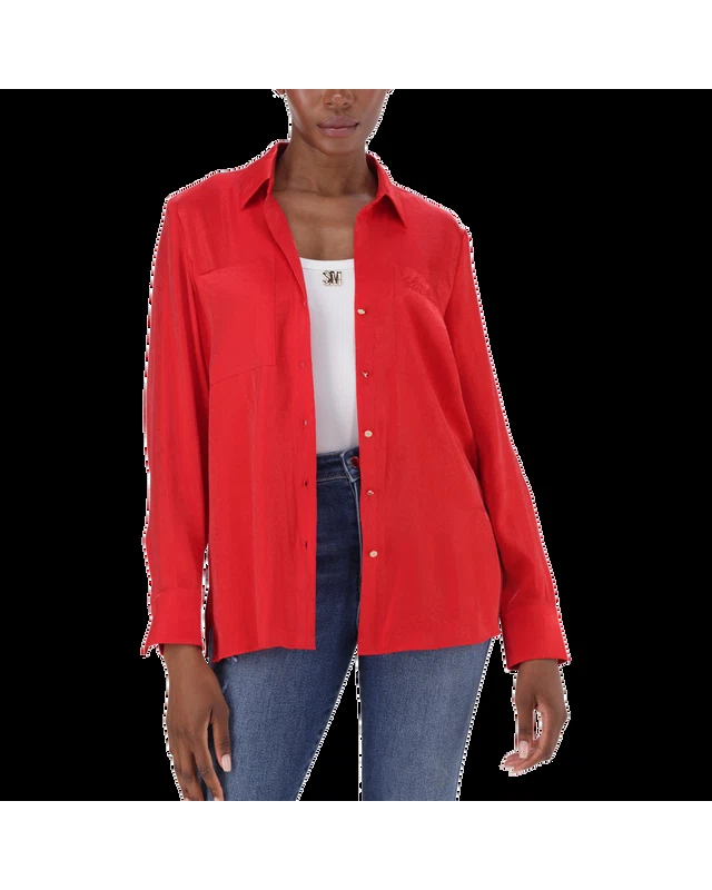 KIMORA RED REGULAR SHIRT