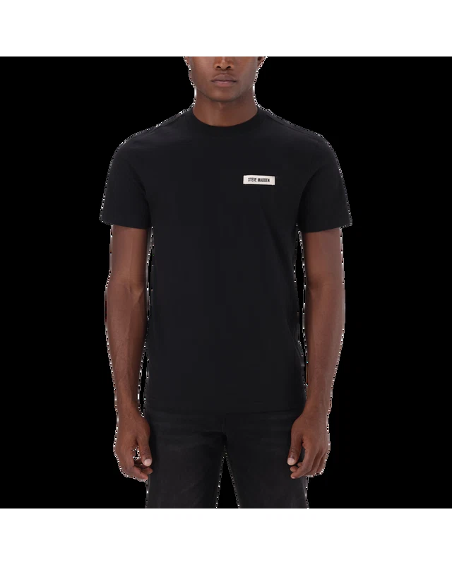 JENS BLACK REGULAR T-SHIRT