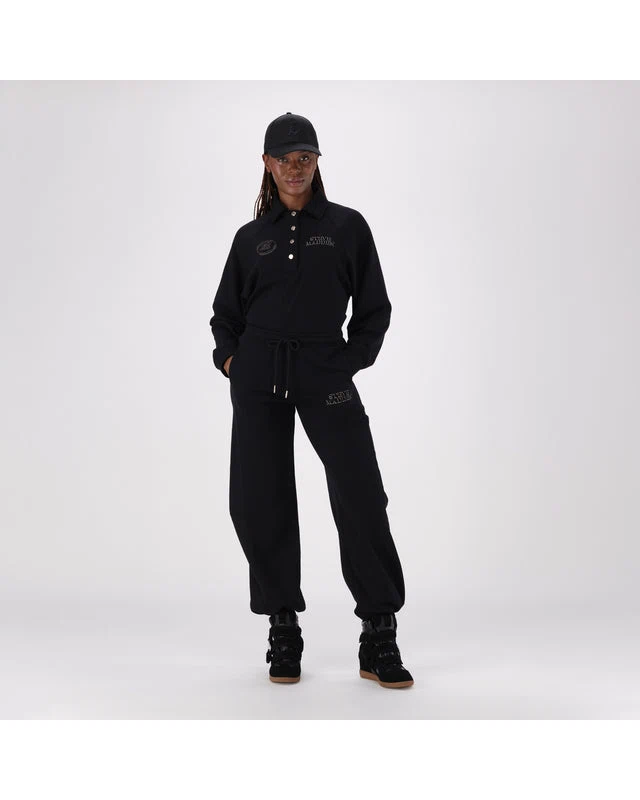 MOLLY BLACK WIDELEG JOGGER