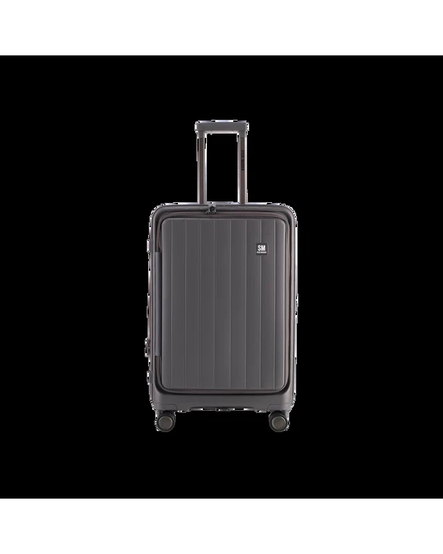 MANHATTAN SET GREY LUGGAGE - MEDIUM 64cm