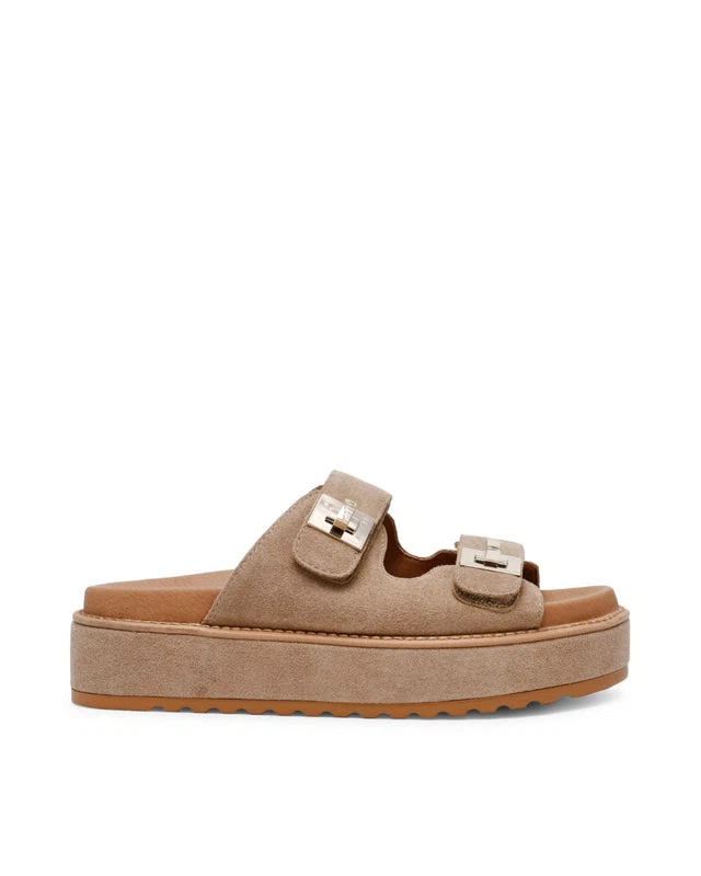BIGSCHMONA TAUPE SUEDE