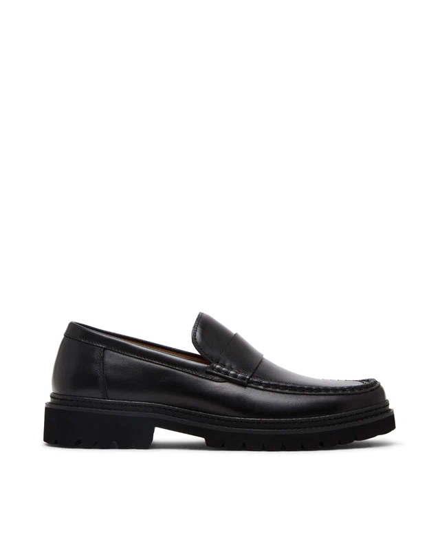 BRADNER-O BLACK LEATHER