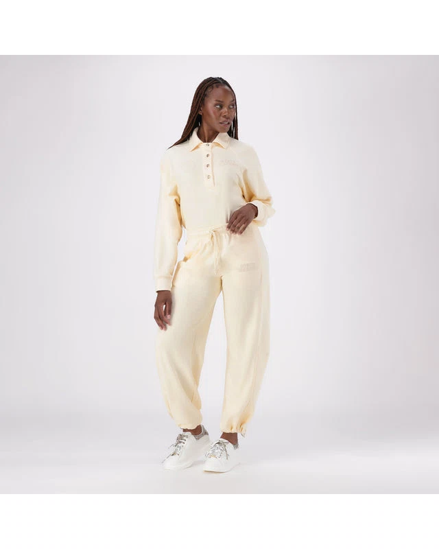 MOLLY CREAM WIDELEG JOGGER