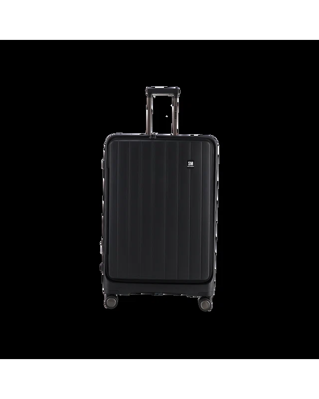 MANHATTAN JET SET BLACK LUGGAGE - LARGE 74cm