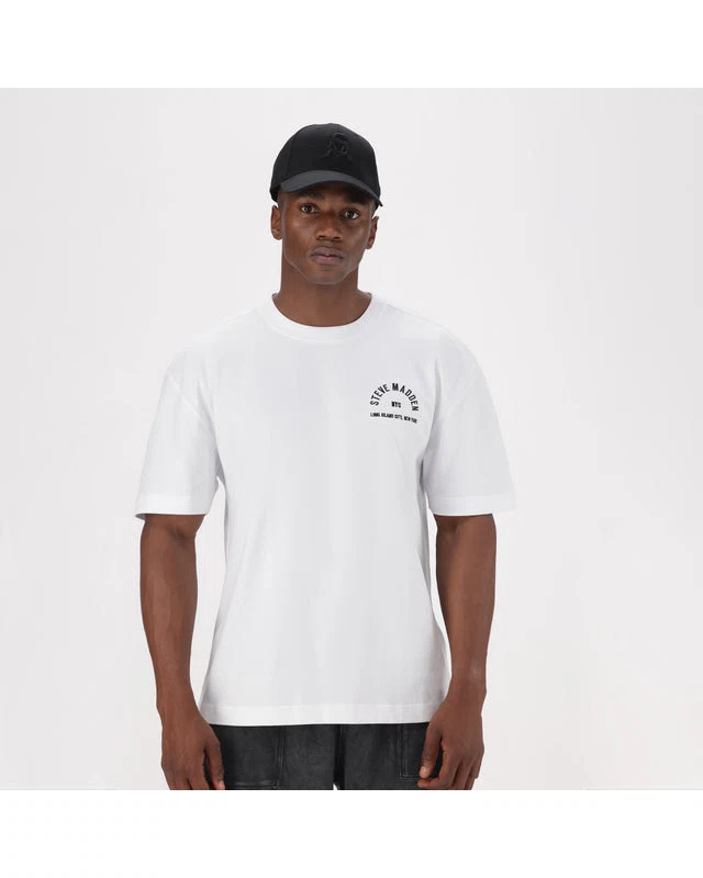 RAYNE WHITE CREW NECK T-SHIRT