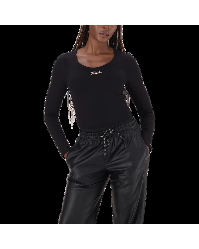 BILLY BLACK LONG SLEEVE BODYSUIT
