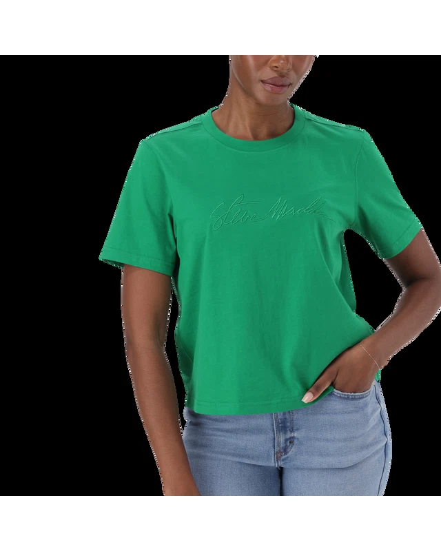 BROOKS EMERALD REGULAR CREW NECK T-SHIRT