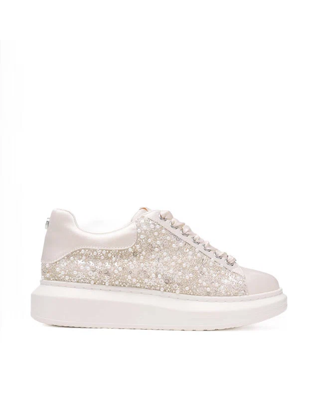 GAZE-SEQ IVORY SATIN
