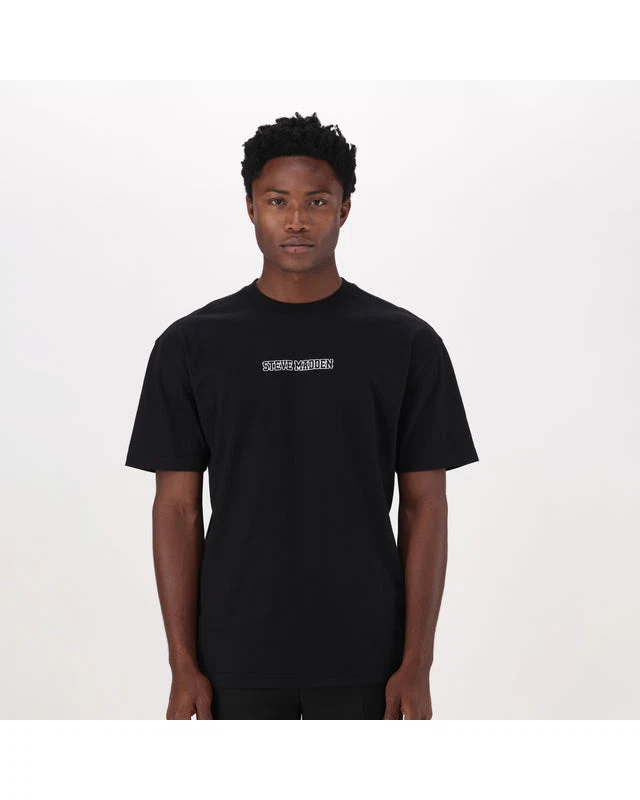 BOBBY BLACK CREW NECK T SHIRT