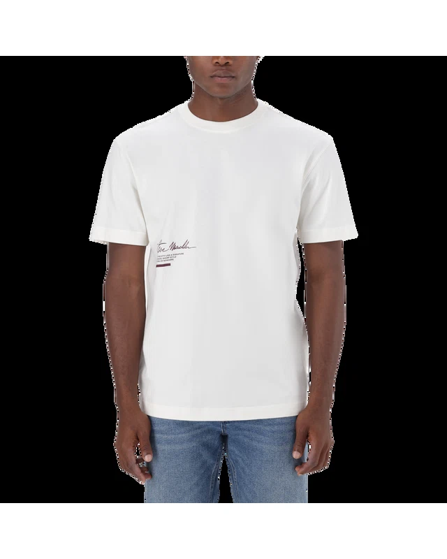 WYATT CREAM BOXY T-SHIRT