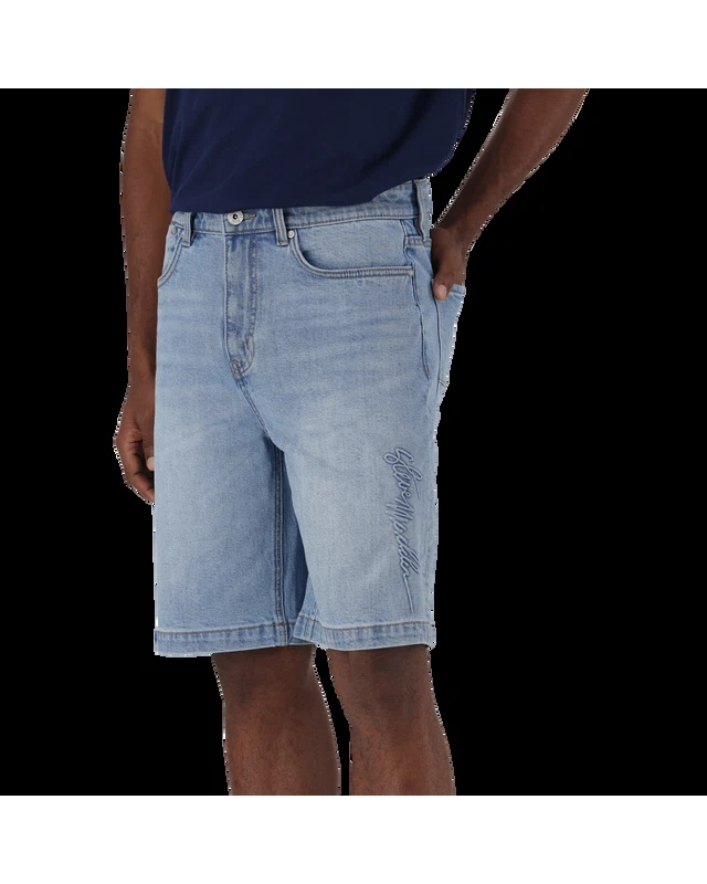 DEAN MID BLUE DENIM JORT