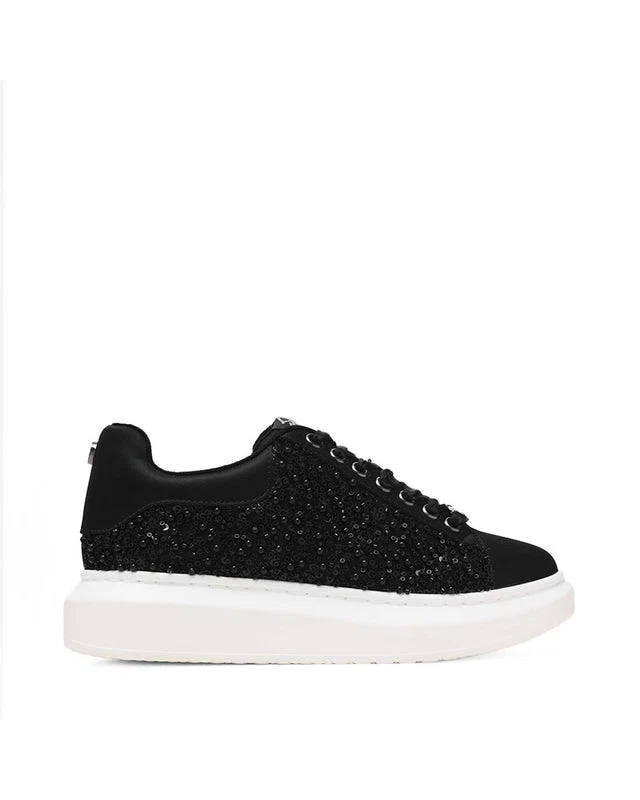 GAZE-SEQ BLACK SATIN