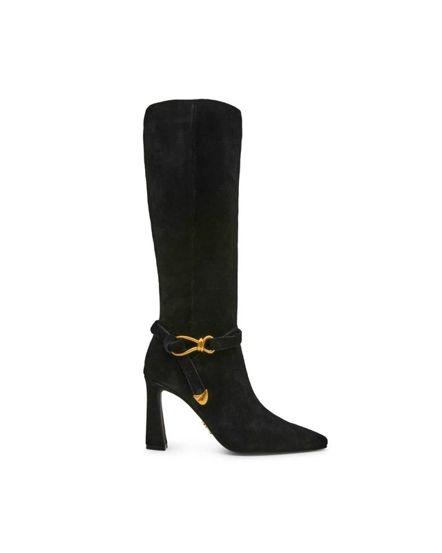 SIRRENS BLACK SUEDE