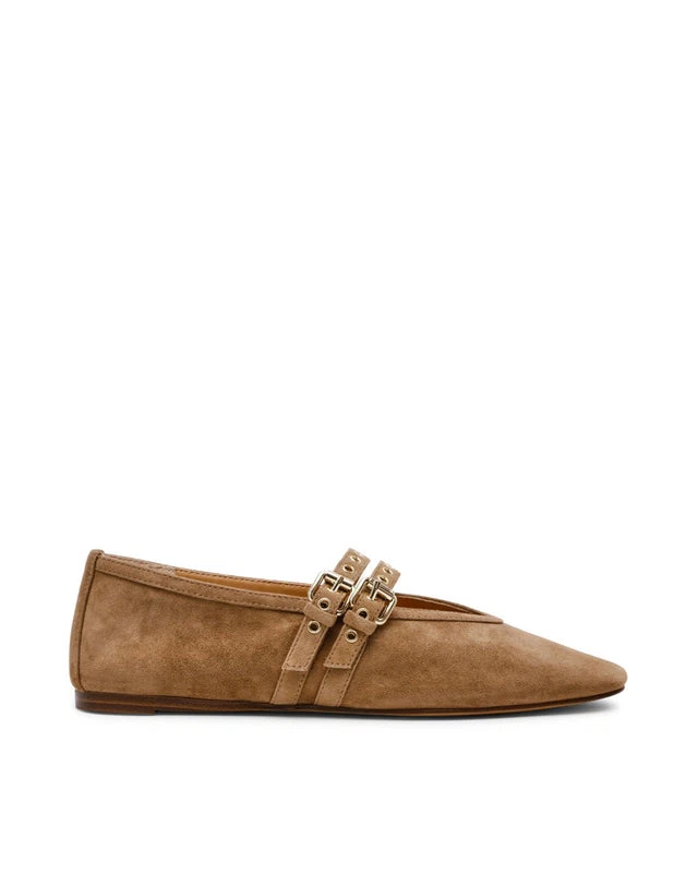 LYDIA TAUPE SUEDE