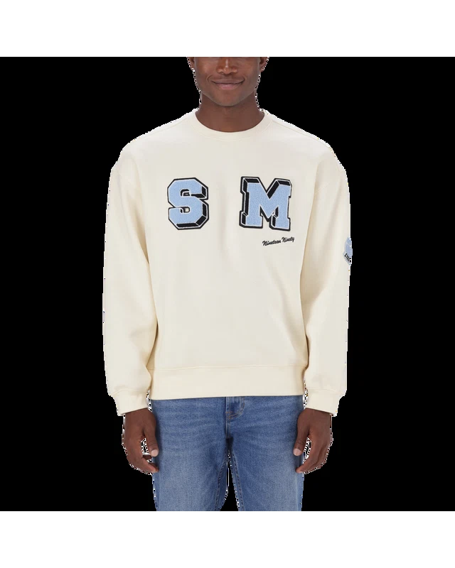 CRUZ ECRU CREW NECK