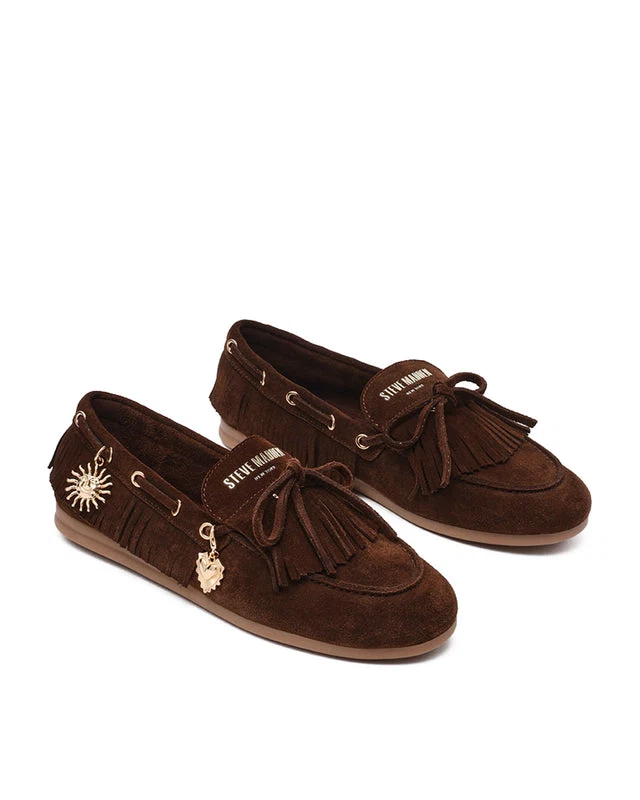RASCALS CHOC BROWN SUEDE