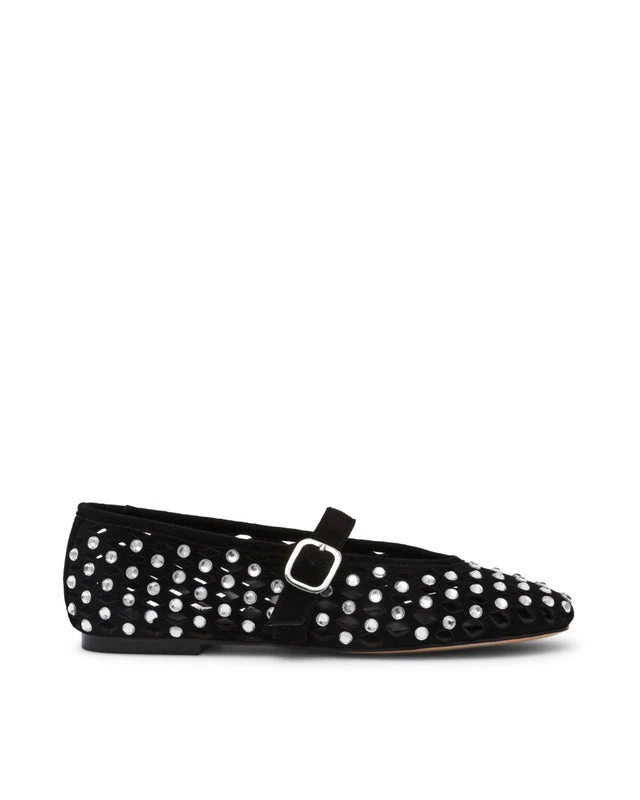 RERUN BLACK SUEDE